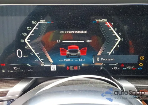 2023 BMW 740 I из США, поврежденный, VIN WBA23EH00PCM06402